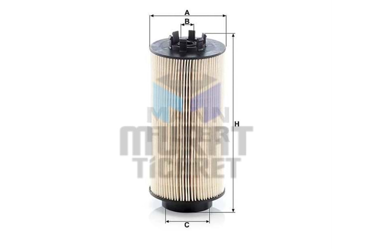 MANN FİLTER PU999/2X YAKIT FİLTRESİ DAF CF75 CF85 01>13 XF95 02>06 205 MM