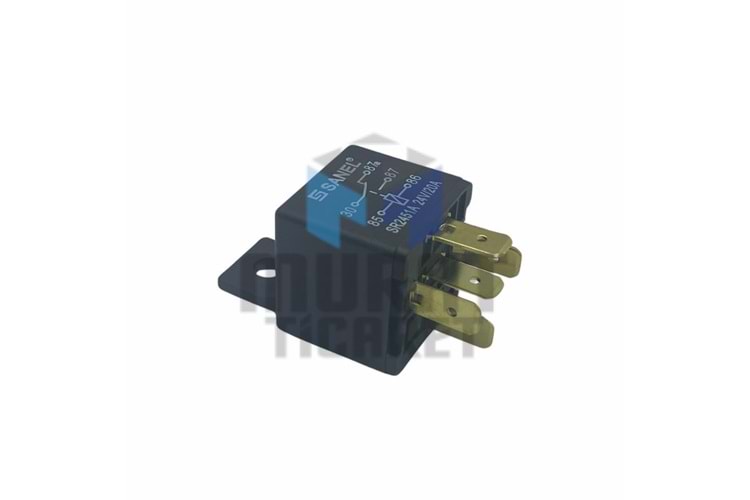 SANEL SR2451 24V MİNİ ROLE 87 87A 20 / 10A 5 UCLU ÇİFT PLATINLI