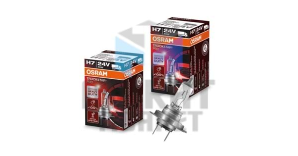64215TSP-HCB OSRAM TRUCKSTAR PRO Ampoule, projecteur longue portée H7 24V  70W 3200K Halogène H7 ▷ Camions AUTODOC prix et avis